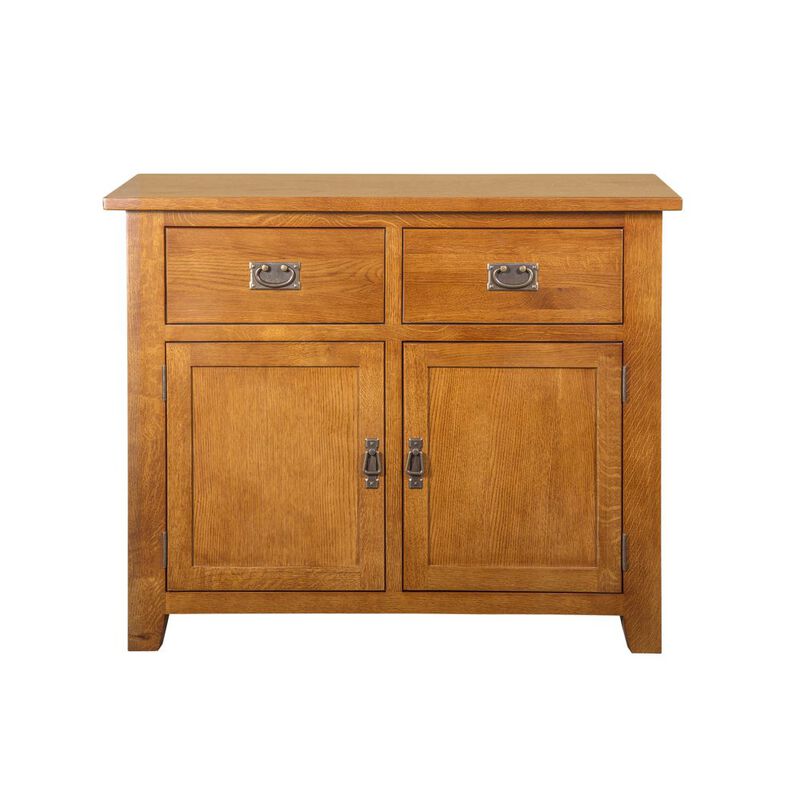 Crafters and Weavers Mission 2 Door 2 Drawer Cabinet - Michael's Cherry