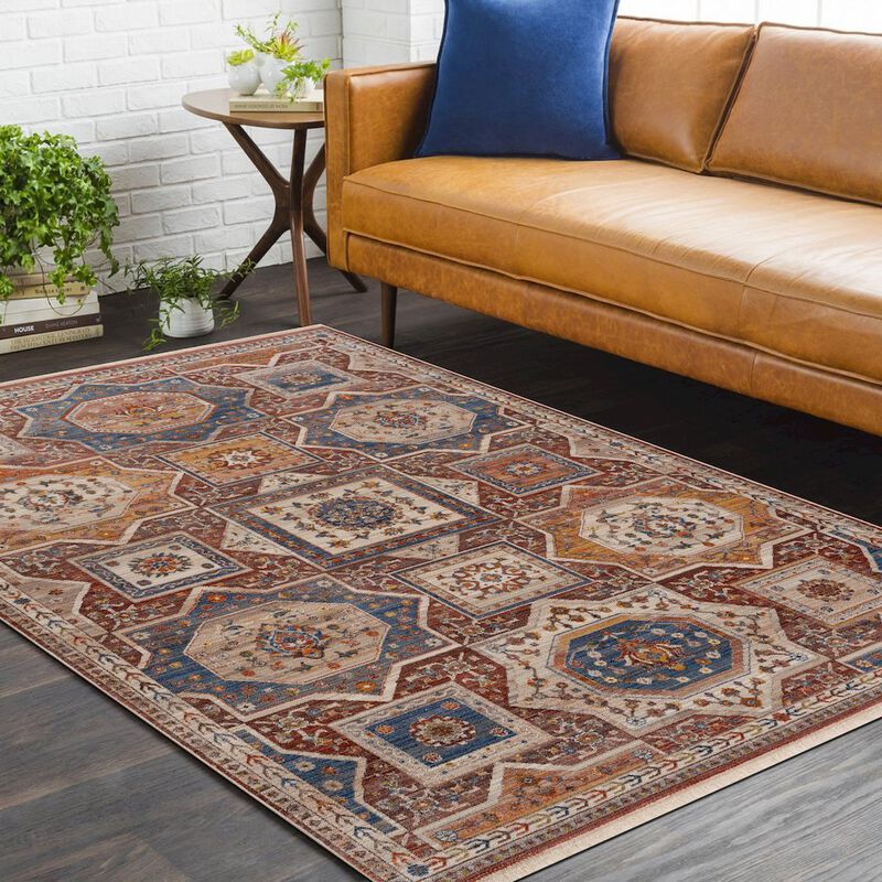 LR Home Holi Durable Performance Area Rug Indoor image number 1