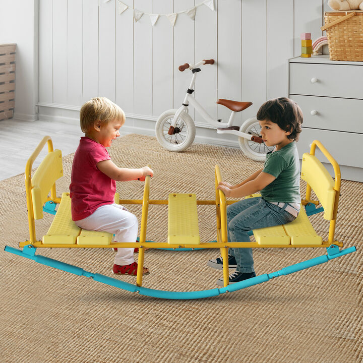Snovat 2-Seat Kids Outdoor Seesaw Rocker