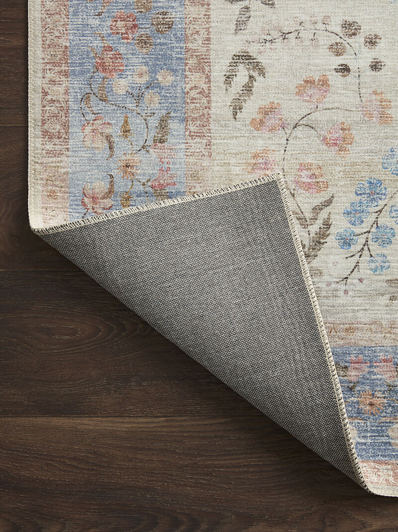 Palais PAL04 Light Blue 3'9" x 5'9" Rug