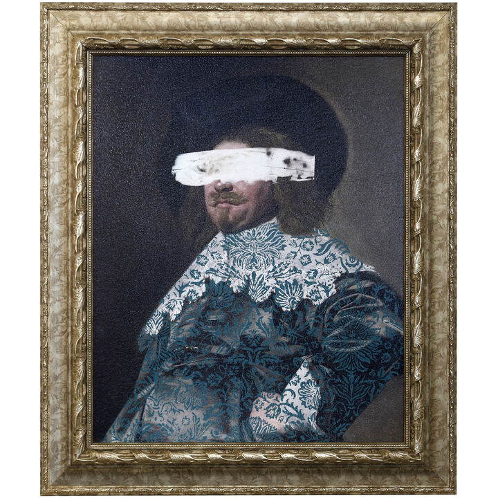 Masked Master II Framed Print