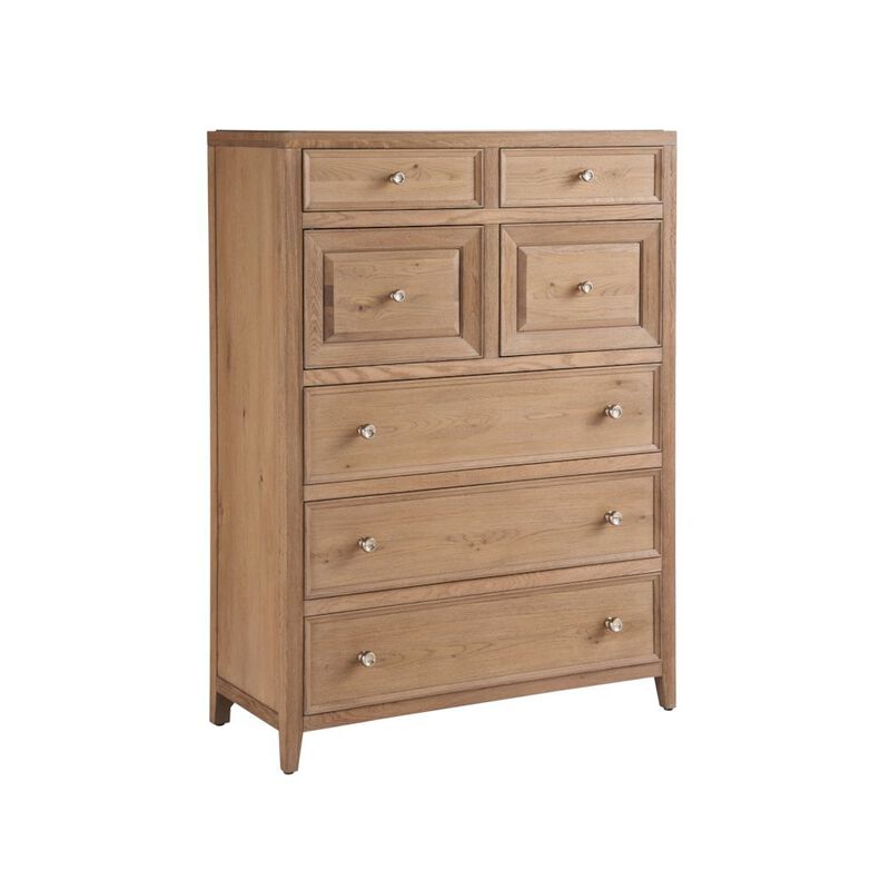 Starlight Canyon Home Beige Chest of Drawers with Doors and Drawers for Bedroom Furniture