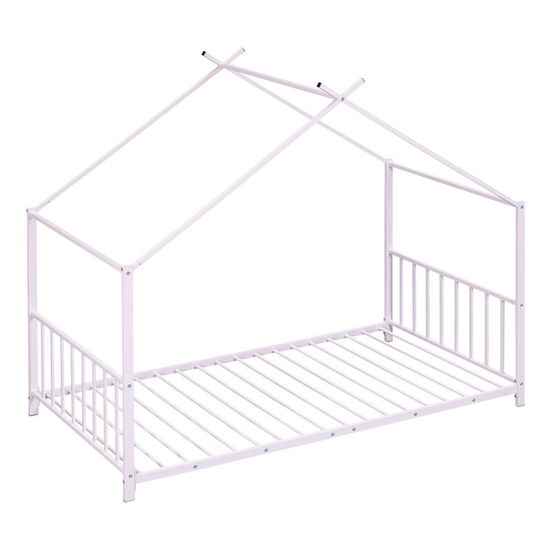 Merax Modern Metal House Platform Bed
