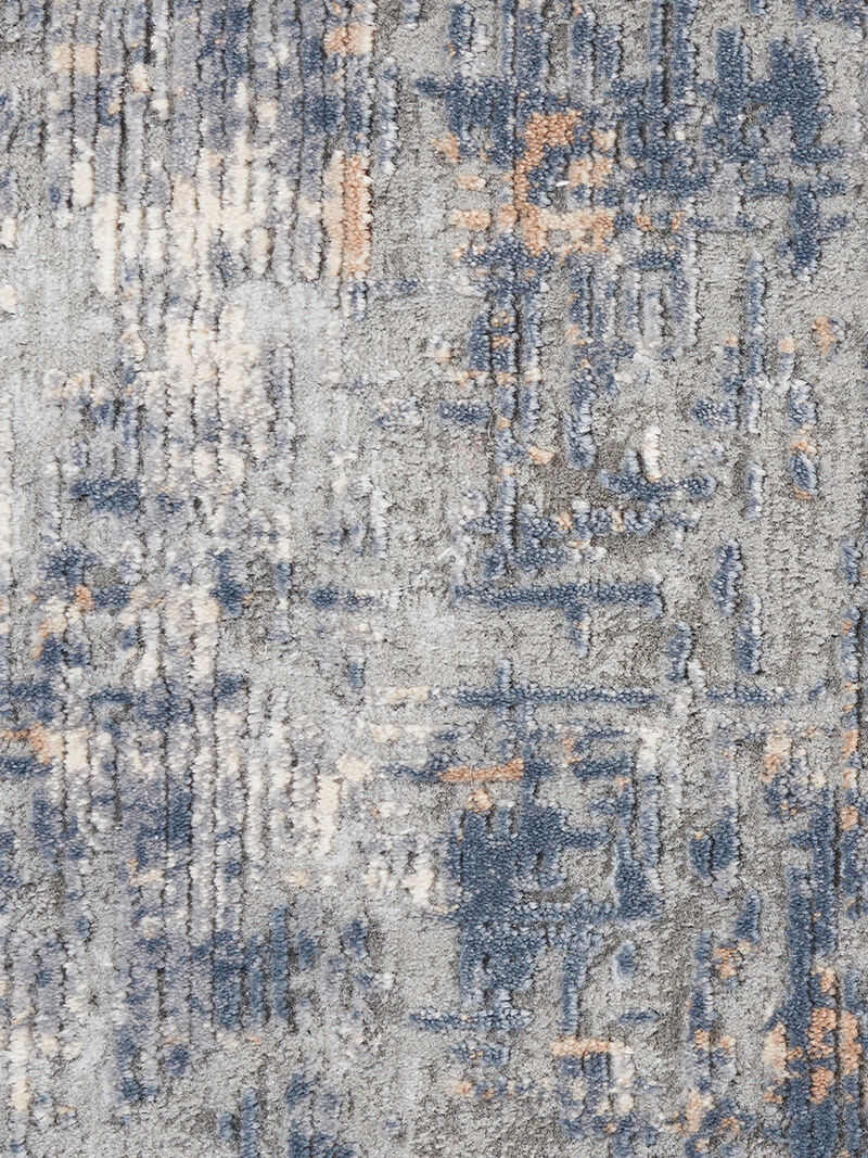 Rustic Textures RUS01 Gray/Beige 3'11" x 5'11" Rug