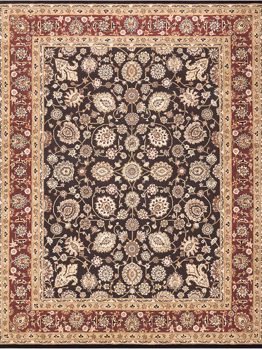 Nourison 2000 2017 Black 7'9" x 9'9" Rug