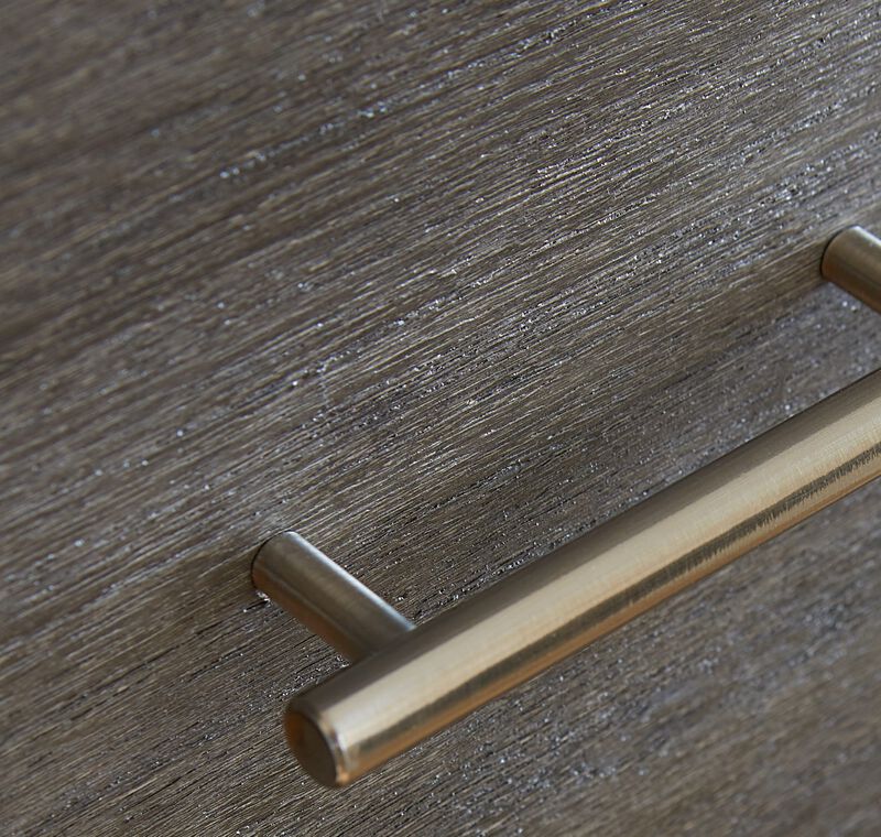 Nevis One Drawer Nightstand in Sharkskin