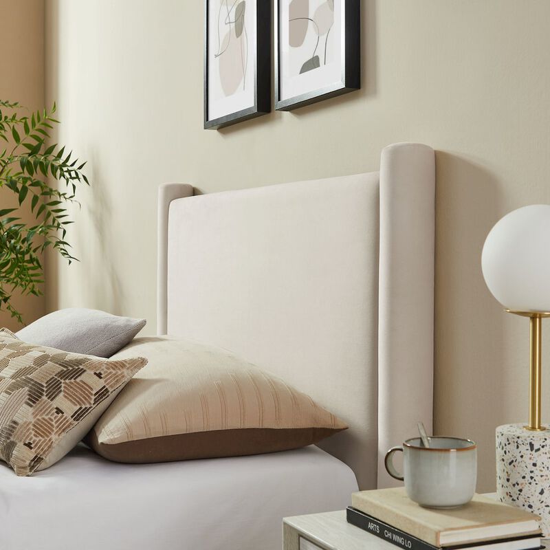 Modway Rael Performance Velvet Twin Platform Bed image number 6