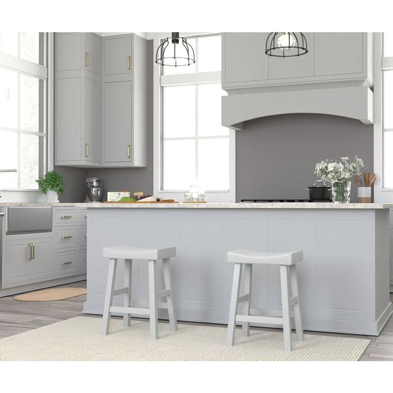 Carolina Living Colborn 25 Counter Stool - Antique White