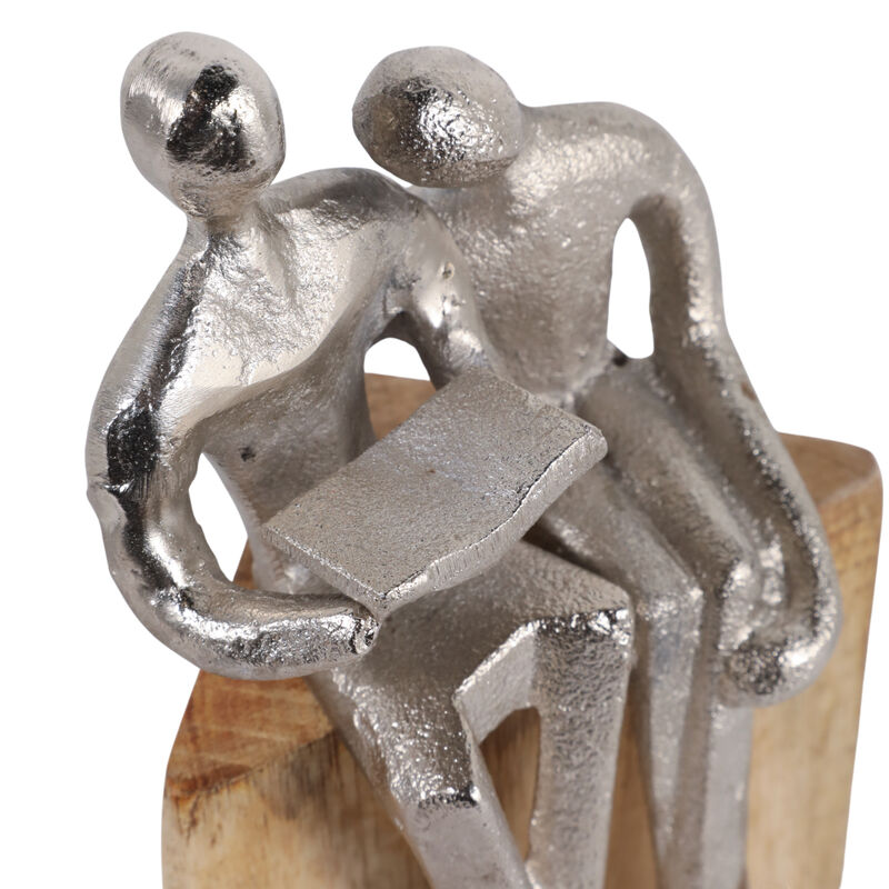 10x4" Couple On Wood Base image number 5