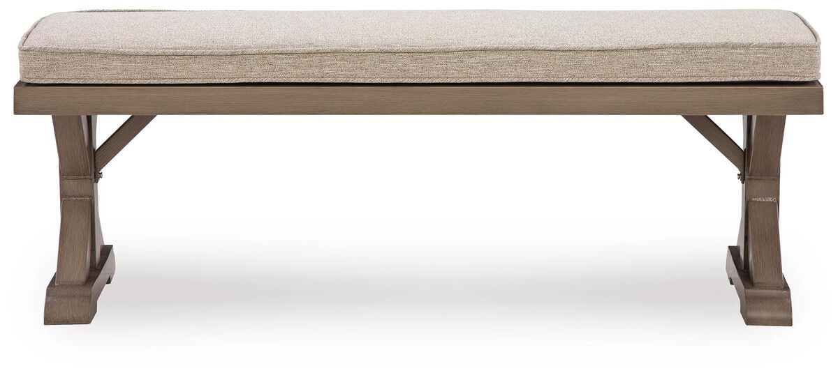 Revare Beach Bench with Cushion