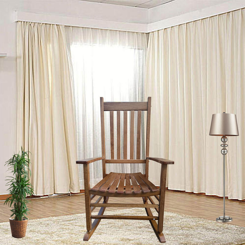 Streamdale Balcony Porch Adult Rocking Chair Brown