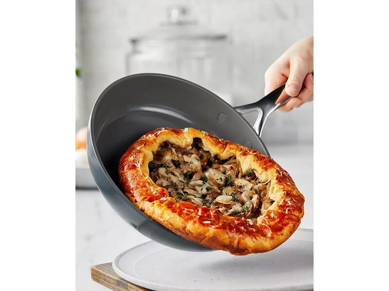 GreenPan GP5 Hard Anodized Healthy Ceramic Nonstick 2-Piece Fry pan Set, 9.5" and 11" image number 5