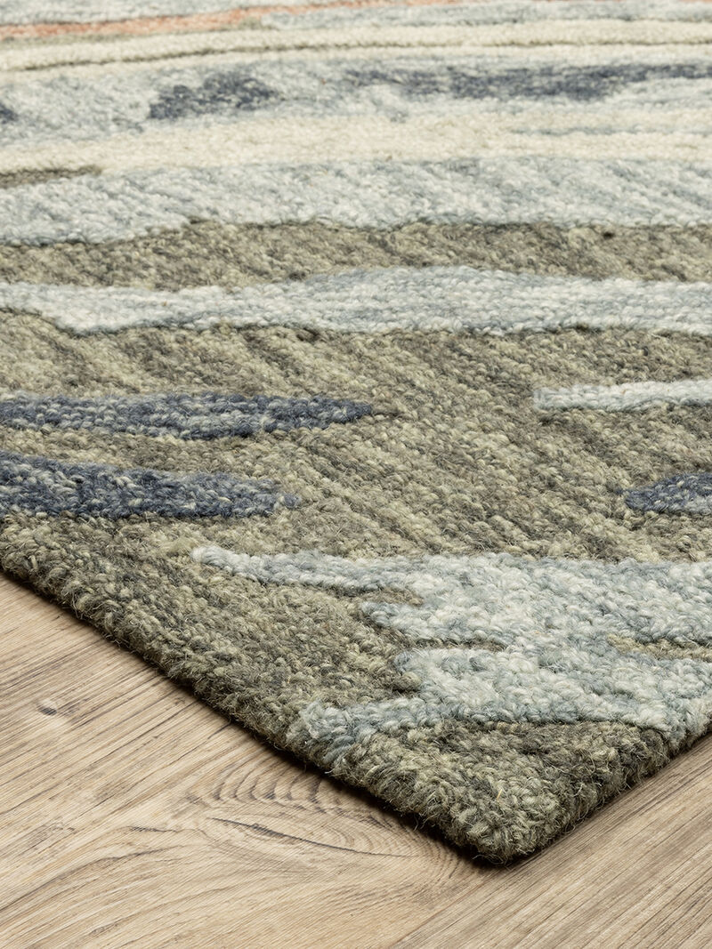 Kipton 5' x 8' Grey Rug image number 2