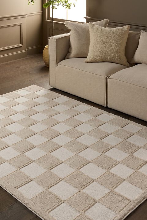 Jaida Catanza Cream 8'10" x 12' Rug by Label J x Jaipur Living