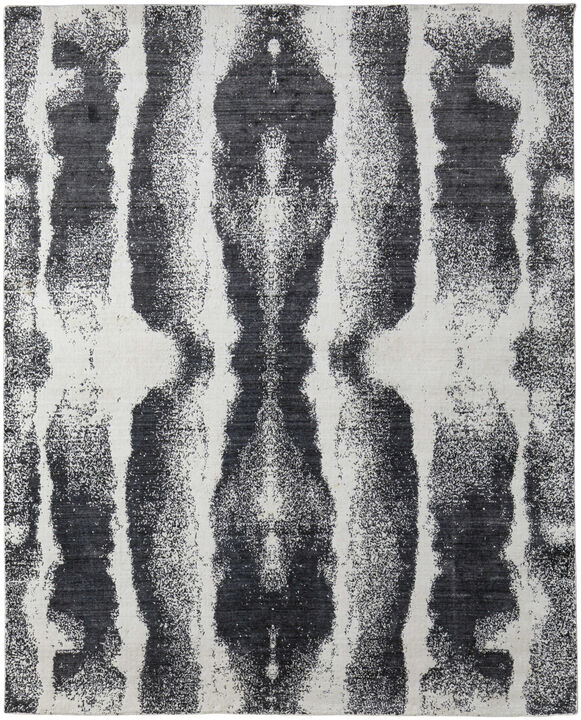 HomeRoots Abstract Hand Woven Area Rug