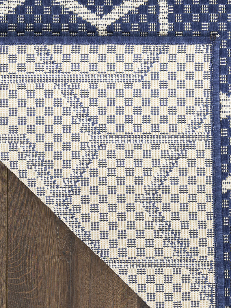 Horizon Indoor/Outdoor HOZ01 Navy 4' x 6' Rug