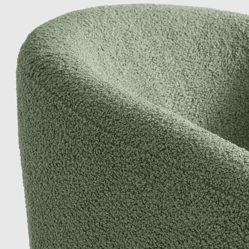 WestinTrends 29" Wide Mid Century Modern Club Barrel Accent Armchair