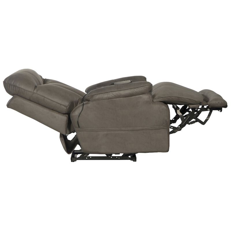 Catnapper Anders Power Lay Flat Recliner with Power Headrest, Power Lumbar, Heat & Massage