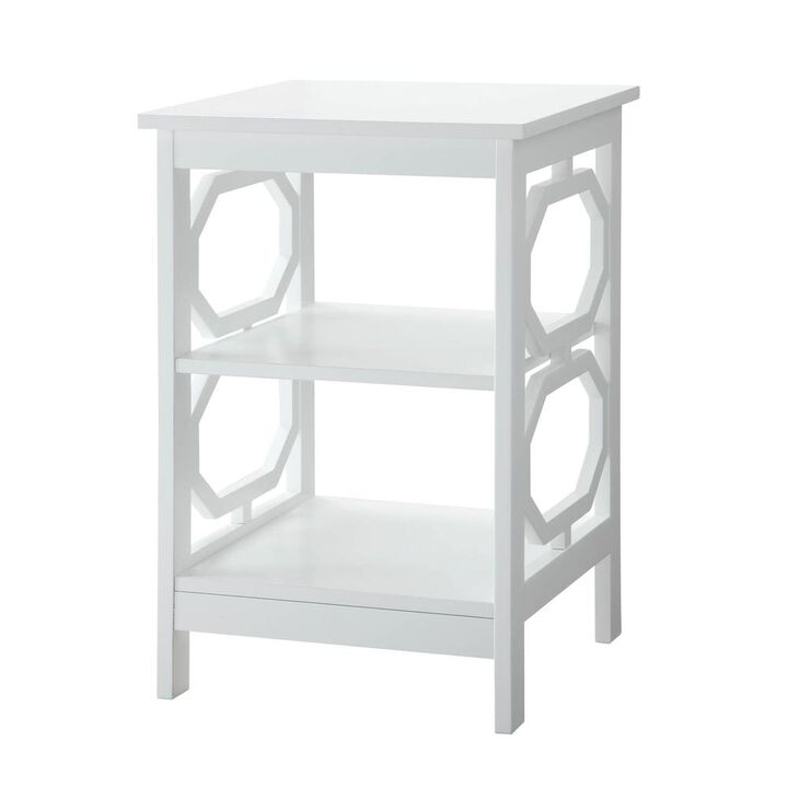 Convience Concept, Inc. Omega End Table with Shelves