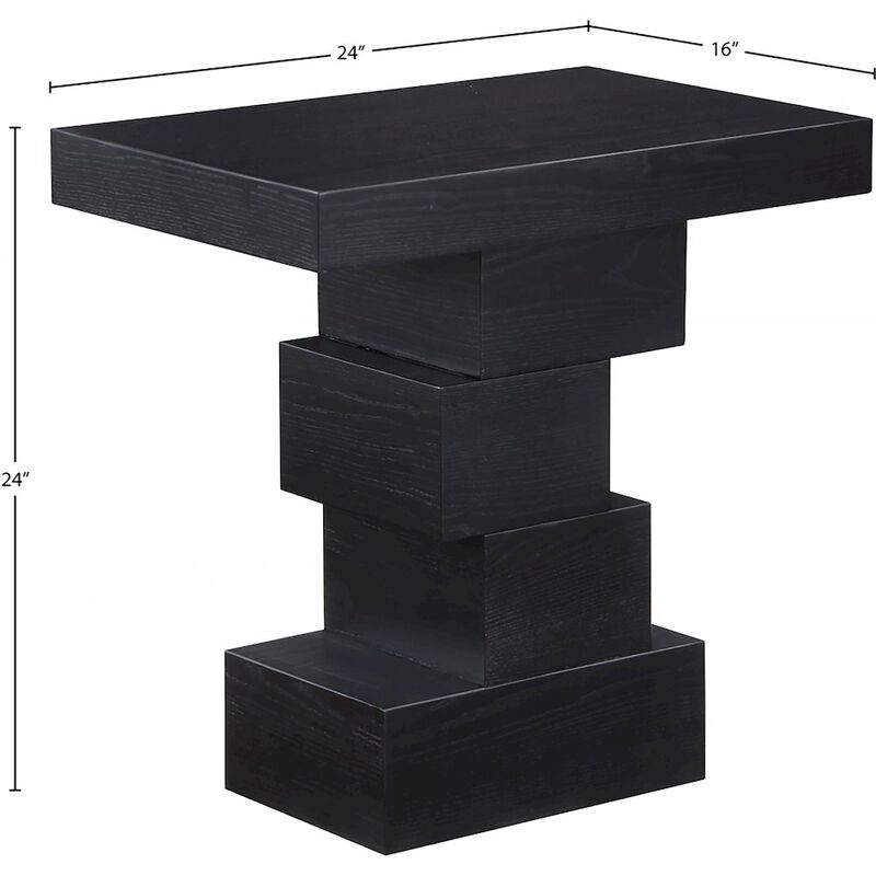 Meridian Furniture Westmount Black End Table