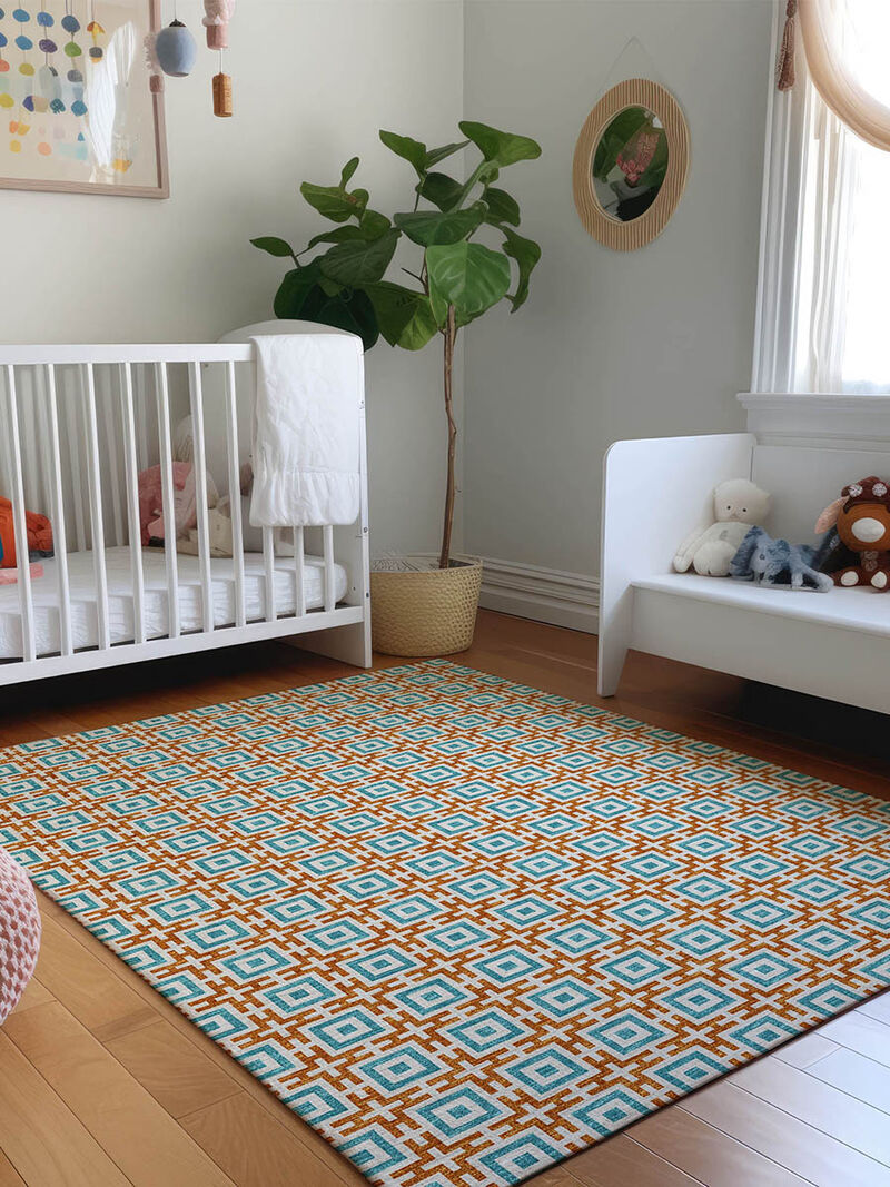 Marlo MO1 Orange 10' x 14' Rug