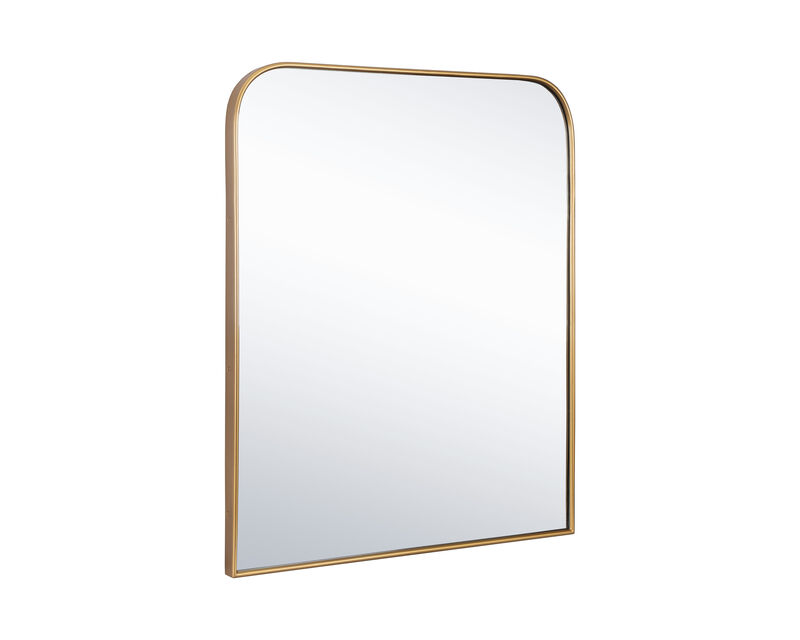 Vega Brass Wall Mirror image number 2