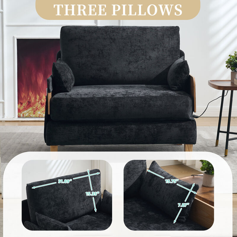 Zinzos sleeper accent chairs image number 4