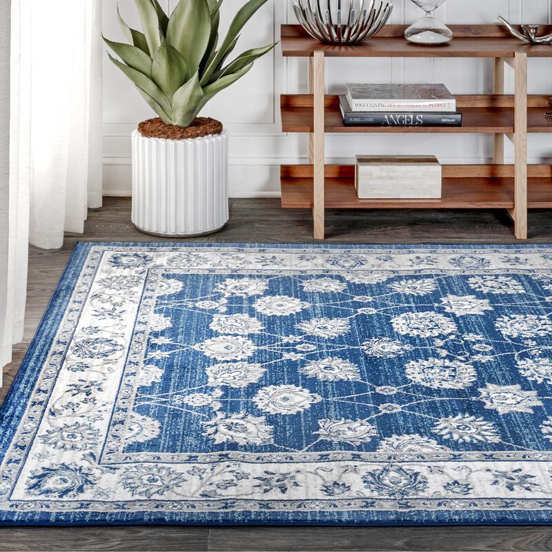 Modern Persian Vintage Moroccan Traditional Area Rug..
