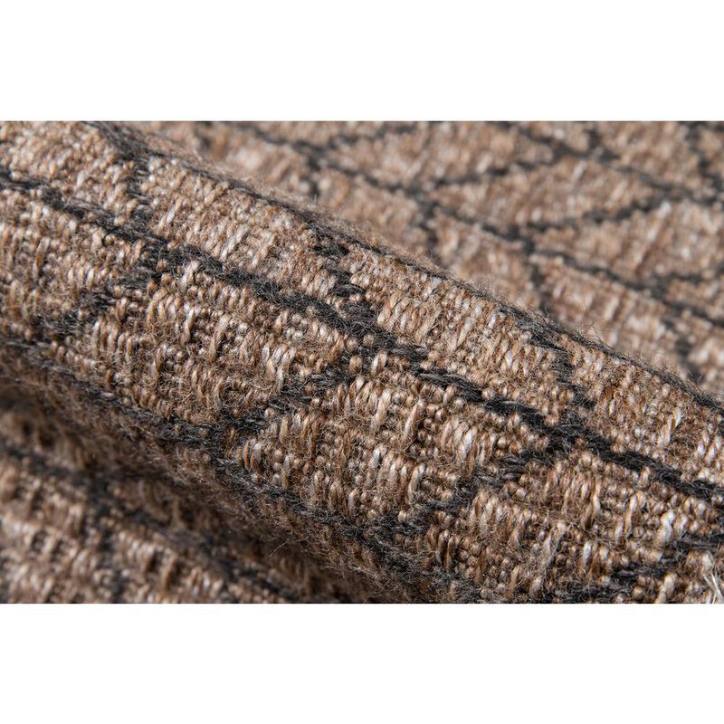 Momeni Contemporary Runner Area Rug, Tan, 2'7 X 7'6 Runner