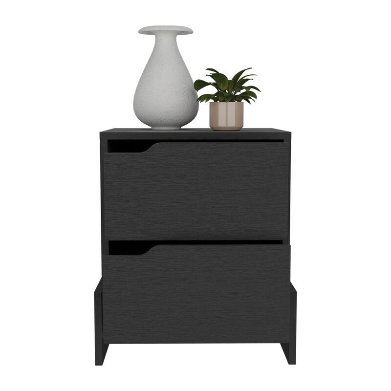 Nightstand Brookland, Bedroom, Black