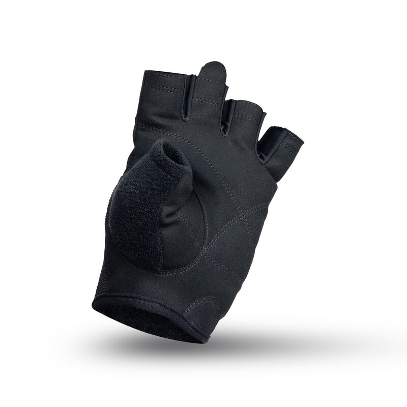 Sunny Health & Fitness Weightlifting Gloves with Foam-Padded Palm and Enhanced Grip Control for Strength Training image number 2