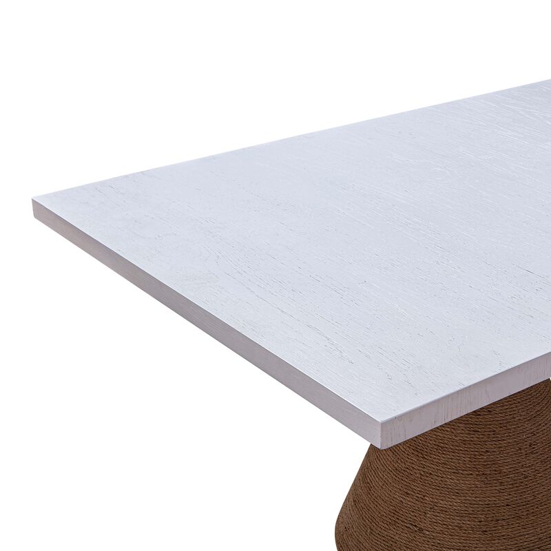 Rishi Black Rope Rectangular Table image number 7