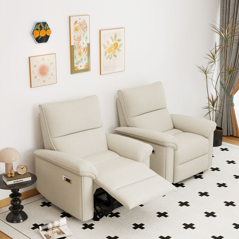 360&deg; Swivel Rocker Recliner Chair, Swivel Nursery Rocking Chair, Glider Chair, Rocking Swivel Recliners image number 7