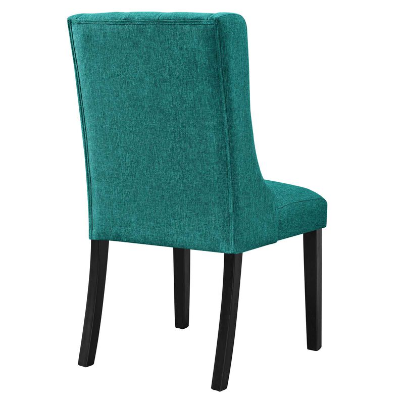 Baronet Button Tufted Fabric Dining Chair image number 4