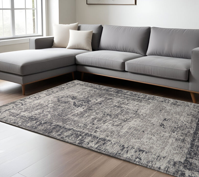 HomeRoots Moroccan Distressed Area Rug