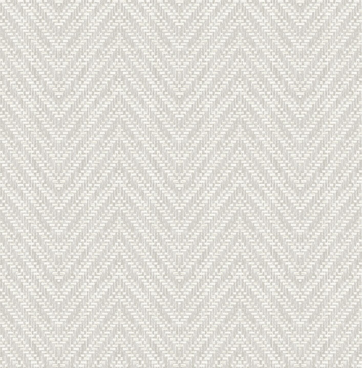 Glynn Light Grey Chevron Wallpaper (Set of 2)