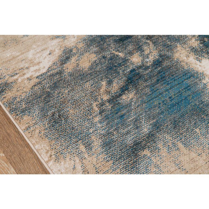Momeni Transitional Rectangle Area Rug, Blue, 9'6 X 12'6