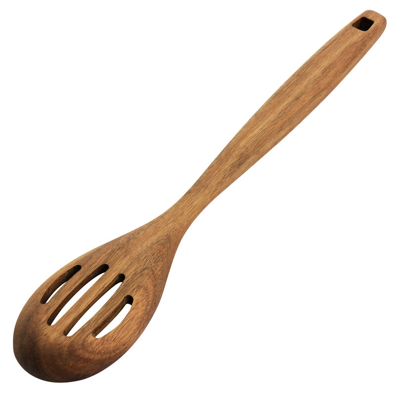 Oster Acacia Wood Slotted Spoon Cooking Utensil