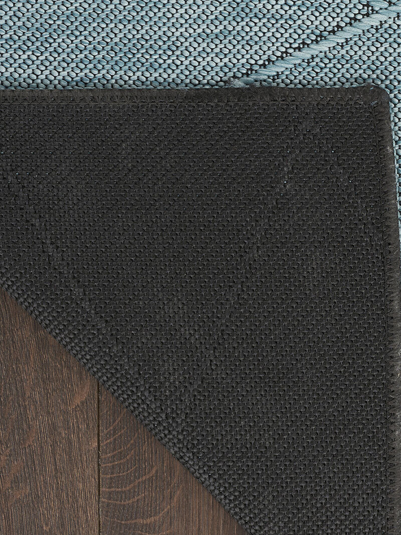 Washable Solutions WSL01 Aqua 10' x 14' Rug