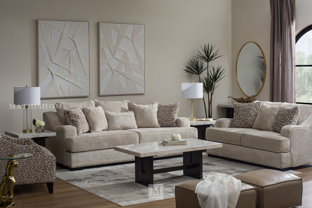 Jayne 2 Piece Living Set - Sofa and Loveseat