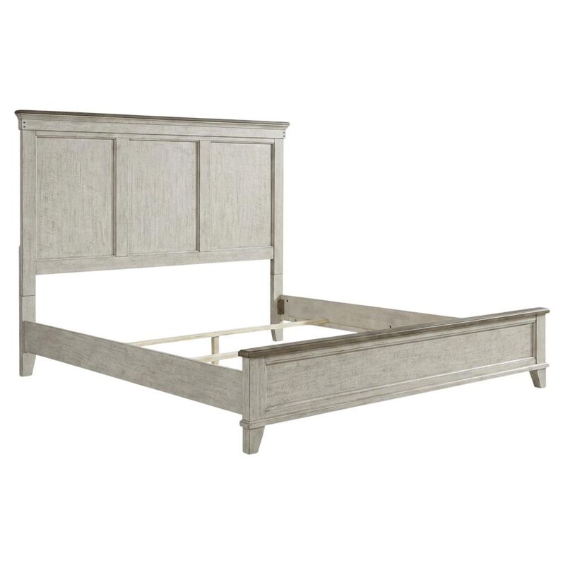 Liberty Furniture Queen Panel Bed, Dresser & Mirror in Poplar Solids w/ Pine & Alder Veneers image number 0