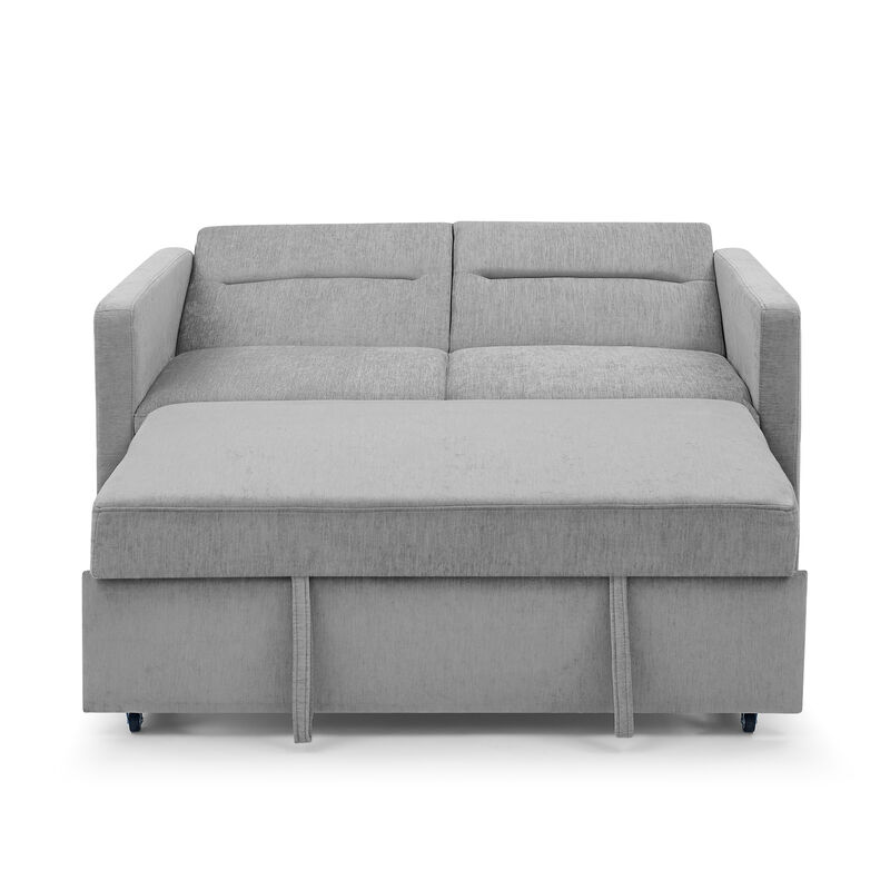 Streamdale Loveseat Sofa Bed with Pull-Out Bed and Adjustable Back