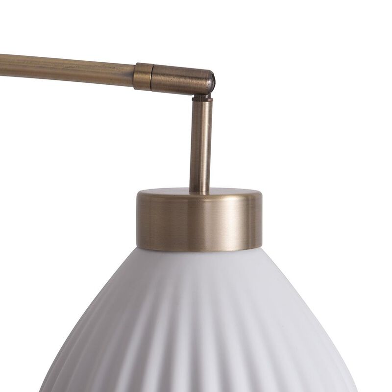 NOVA OF CALIFORNIA Santa Clara 3 Light Arc Floor Lamp - Weathered Brass image number 7