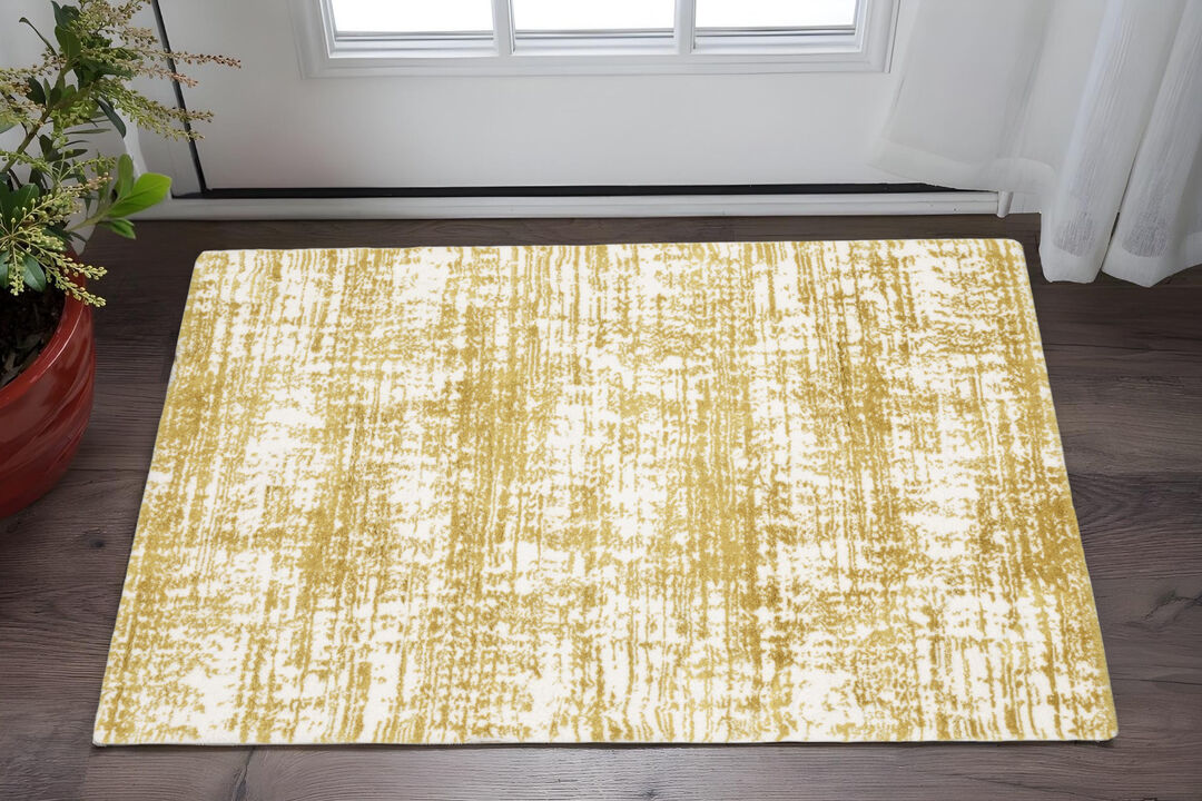 HomeRoots Abstract Area Rug