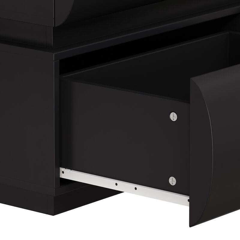 6 Drawer Dresser for Bedroom, White Dresser No Handle, Modern 6 Chest of Drawers with Wide Storage image number 7