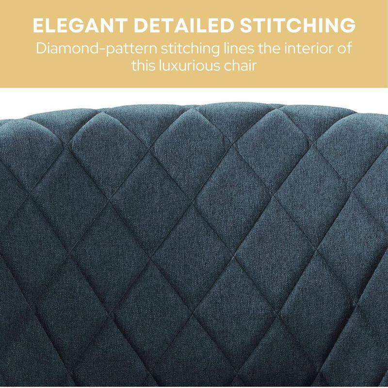 Convience Concept, Inc. Take a Seat Roosevelt Accent Chair with Ottoman