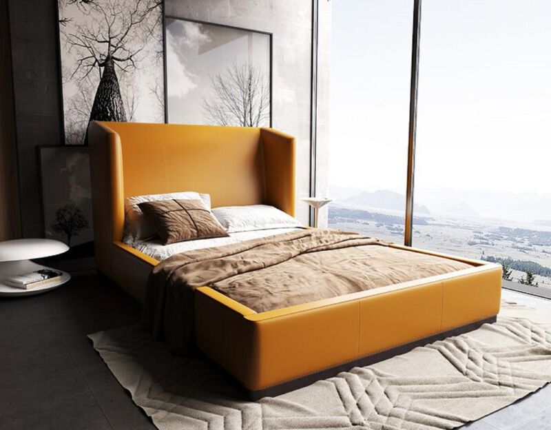 Lenyx Brown Queen Bed