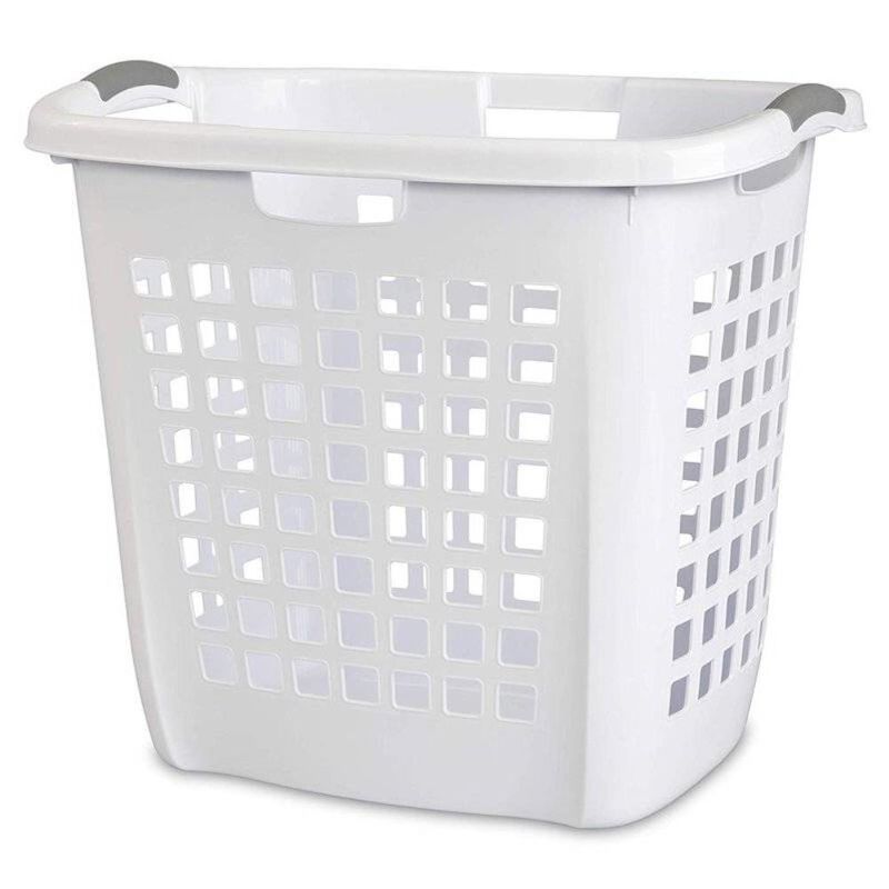 Hivvago Set of 4 Heavy Duty Plastic Laundry Hamper Dirty Clothes Basket