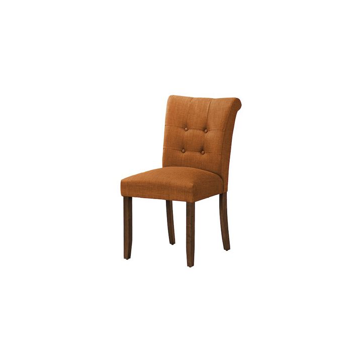 Dining Chair, 38" Height, Set Of 2, Upholstered, Modern