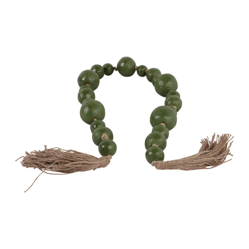 60" Terracotta Bead Garland image number 0